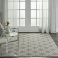 thumbnail image 1 of Nourison Jubilant Trellis Grey 5'3" x 7'3" Area Rug, (5x7), 1 of 8