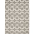 thumbnail image 1 of Nourison Jubilant 5'3" x 7'3" (5' x 7') Grey Area Rug Eclectic Retro Trellis by Nourison, 1 of 10