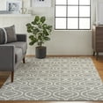thumbnail image 1 of Nourison Jubilant Trellis Grey 6' x 9' Area Rug, (6x9), 1 of 9