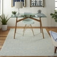 thumbnail image 1 of Nourison Jubilant Trellis Ivory/Blue 5'3" x 7'3" Area Rug, (5x7), 1 of 9
