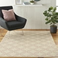 thumbnail image 1 of Nourison Jubilant Trellis Ivory/Pink 5'3" x 7'3" Area Rug, (5x7), 1 of 8