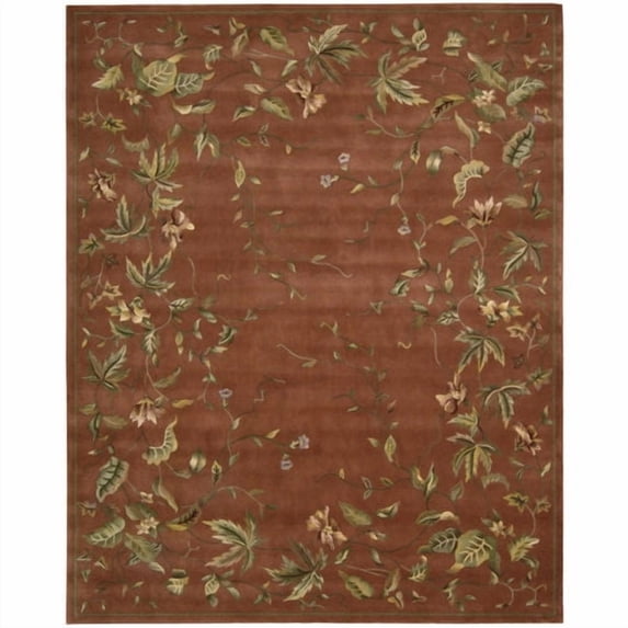 Nourison Julian Hand Tufted Persimmon Area Rugs 3'6" x 5'6"
