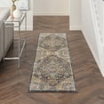 thumbnail image 1 of Nourison Juniper Persian Charcoal Multi 2'2" x 7'6" Area Rug, (2x8), 1 of 8