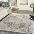 thumbnail image 1 of Nourison Juniper Persian Charcoal Multi 5'3" x 7'3" Area Rug, (5x7), 1 of 9
