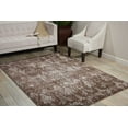 thumbnail image 1 of Nourison Karma Persian Mocha 3'9" x 5'9" Area Rug, (4x6), 1 of 5