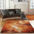 thumbnail image 1 of Nourison Le Reve Abstract Red Flame 5'3" x 7'3" Area Rug, (5x7), 1 of 8
