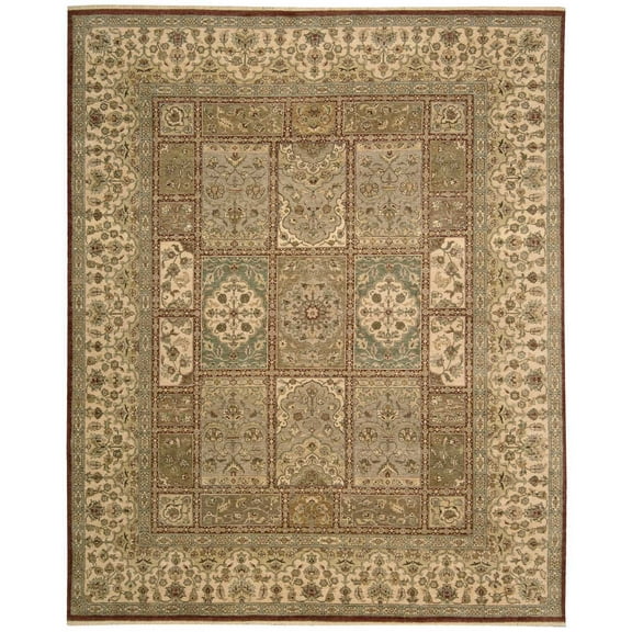 Nourison Legend Multicolor Area Rug LD03 7'9" x 9'9"