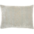 thumbnail image 1 of Nourison Life Styles Aqua Decorative Throw Pillow , 14" x 20", 1 of 2