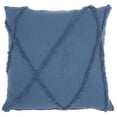 thumbnail image 1 of Nourison Life Styles Blue Decorative Throw Pillow , 24" x 24", 1 of 5