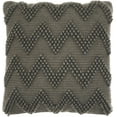 thumbnail image 1 of Nourison Life Styles Charcoal Decorative Throw Pillow , 20" x 20", 1 of 4