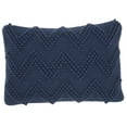thumbnail image 1 of Nourison Life Styles Decorative Throw Pillow, 14" x 20", Navy, 1 of 5