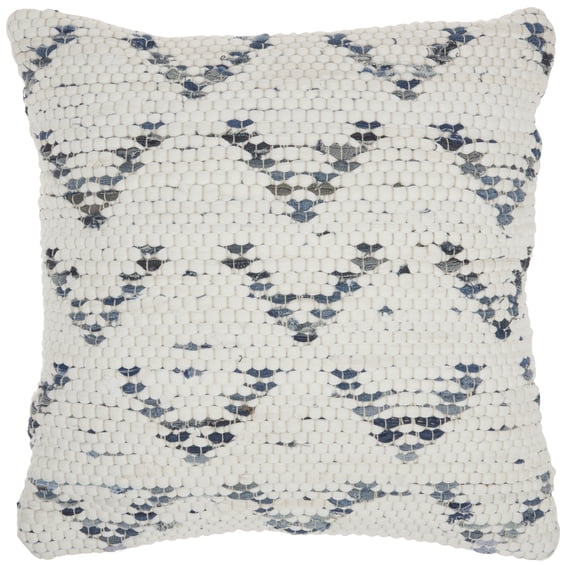 Nourison Life Styles Denim Decorative Throw Pillow , 20"X20"
