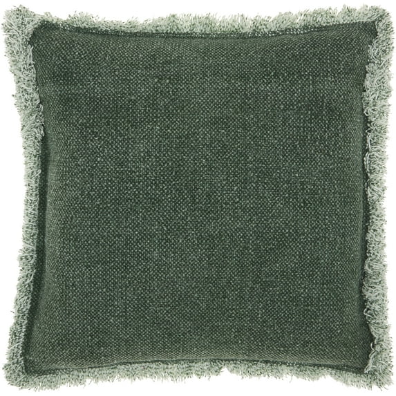 Nourison Life Styles Green Decorative Throw Pillow , 20"X20"