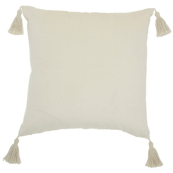 Nourison Life Styles Ivory Decorative Throw Pillow , 20" x 20"