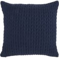 thumbnail image 1 of Nourison Life Styles Navy Decorative Throw Pillow , 18"X18", 1 of 5