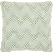 Nourison Life Styles Seafoam Decorative Throw Pillow , 20" x 20"