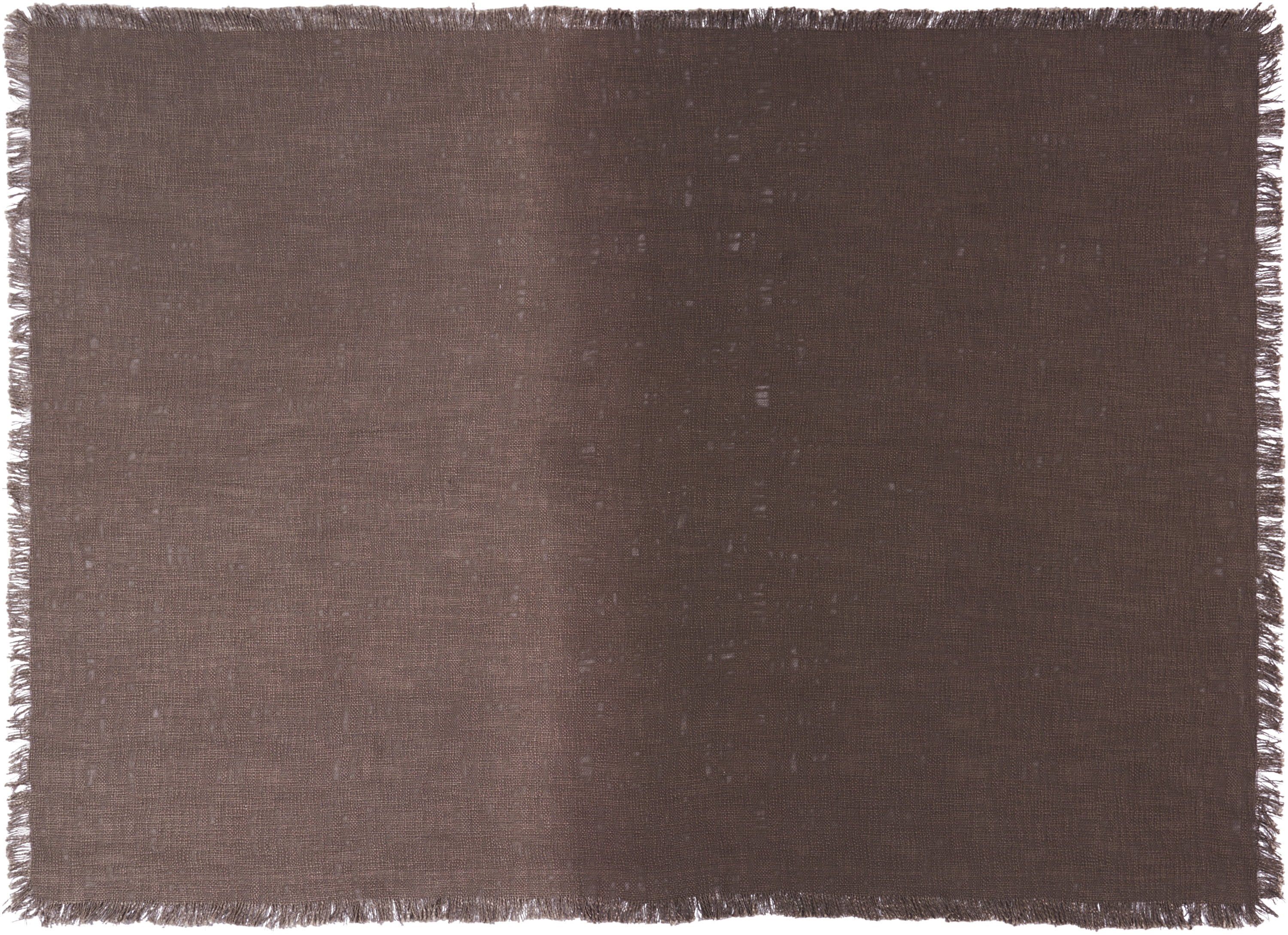 Charcoal Cotton Reversible Throw Blanket, 50" x 60"