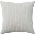 thumbnail image 1 of Nourison Life Styles Verticle Stripes Lt Grey 18" x 18" Throw Pillow, 1 of 5