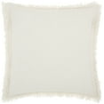 thumbnail image 1 of Nourison Life Styles White Decorative Throw Pillow , 20"X20", 1 of 2