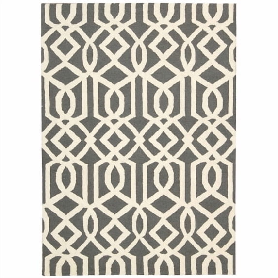 Nourison Linear Grey/Ivory Area Rug