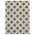 thumbnail image 1 of Nourison Linear Grey/Ivory Area Rug LIN04 2'3" x 7'6", 1 of 11