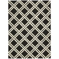 thumbnail image 1 of Nourison Linear Black and White Rug, 1 of 11