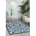 thumbnail image 1 of Nourison Linear Navy/Ivory Area Rug, 1 of 4