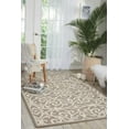 thumbnail image 1 of Nourison Linear Silver/Ivory Area Rug, 1 of 4