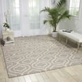 thumbnail image 1 of Nourison Linear Trellis Light Blue Area Rug, 1 of 4