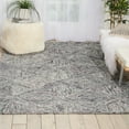 thumbnail image 1 of Nourison Linked 3'9" x 5'9" Heather Modern Indoor Rug, 1 of 9
