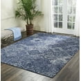 thumbnail image 1 of Nourison Linked 8' x 10'6" Denim Modern Indoor Rug, 1 of 9
