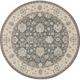 thumbnail image 1 of Nourison Living Treasures 94" Round Wool Indoor Rug in Gray-Ivory, 1 of 9