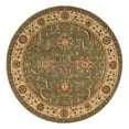 thumbnail image 1 of Nourison Living Treasures 94" Round Wool Indoor Rug in Green, 1 of 4