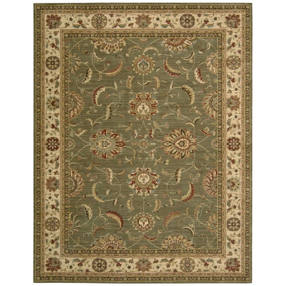 Nourison Living Treasures LI04 Oriental Rug - Green