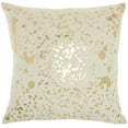 thumbnail image 1 of Nourison Luminescence Ivory Decorative Throw Pillow , 18" x 18", 1 of 5