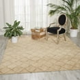 thumbnail image 1 of Nourison Lunette Modern Trellis Sand 8' x 10' Area Rug, (8' x 10'), 1 of 6