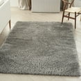 thumbnail image 1 of Nourison Lush Shag Modern & Contemporary Grey 7'10" x 9'10" Area Rug, (8x10), 1 of 8