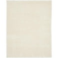 thumbnail image 1 of Nourison Luxurious Shag Ivory 6'7" x 9'2" Area Rug, Solid, Plush, Bed Room, Living Room, Dining Room, Kitchen, Easy Cleaning, Non Shedding, 1 of 10