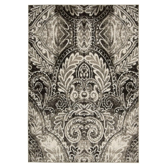 Glistening Nights Area Rug, Light Grey, 3'9" x 5'9"