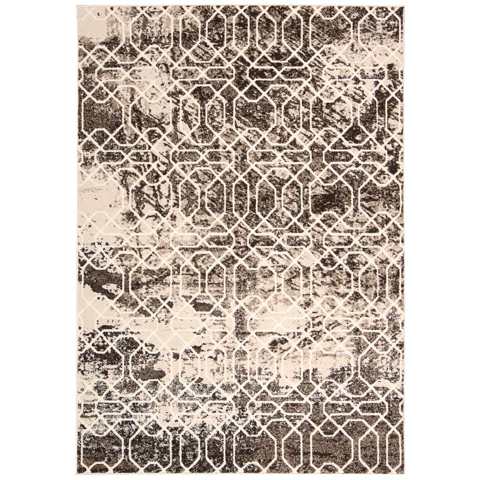 Glistening Nights 5' x 7' Multicolor Synthetic Area Rug