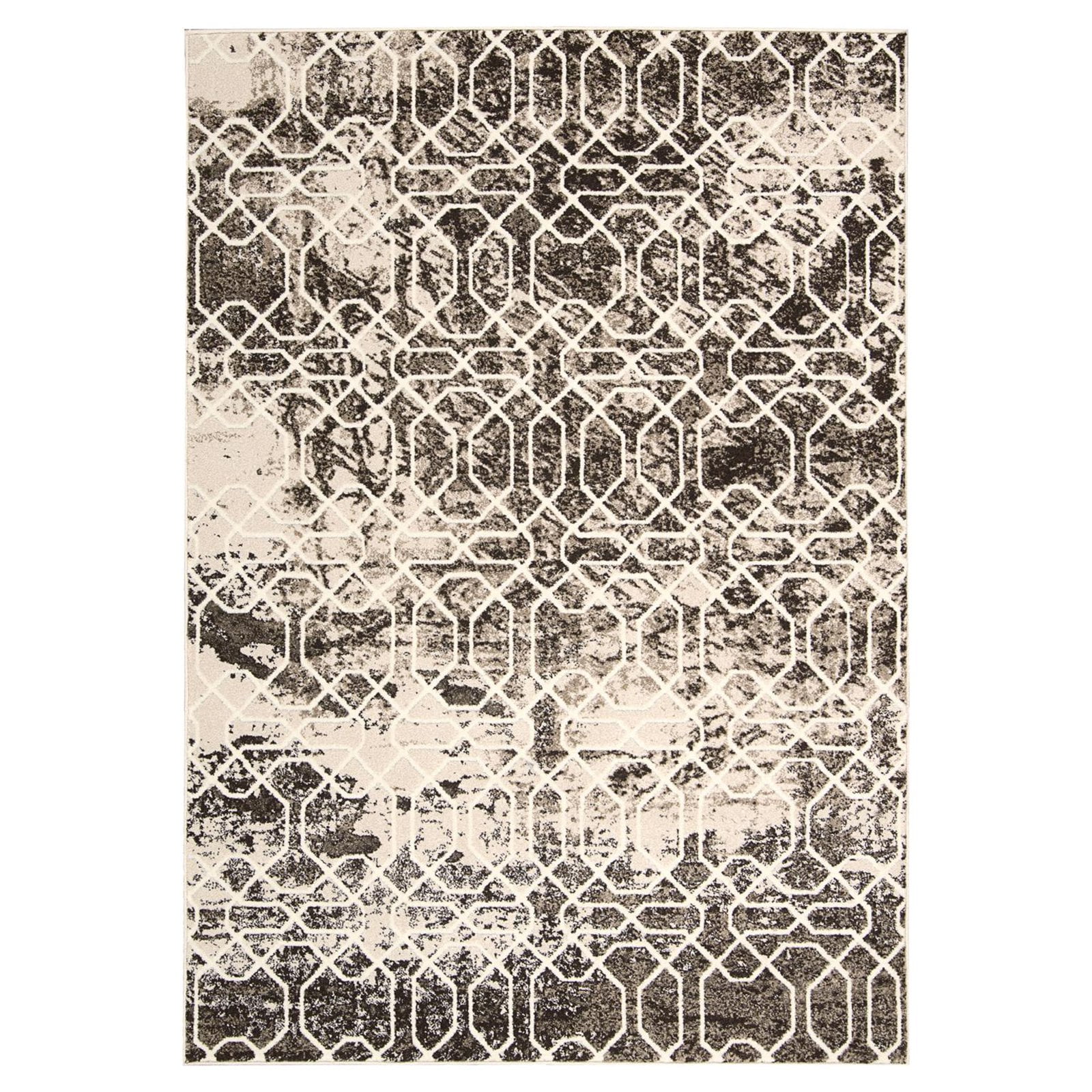 Glistening Nights 5' x 7' Multicolor Synthetic Area Rug