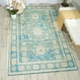 thumbnail image 1 of Nourison Madera Vintage Teal 3'6" x 5'6" Area Rug, (4x6), 1 of 6