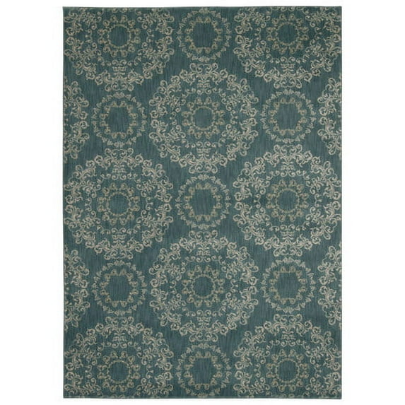 Nourison Marakesh Aqua Area Rug