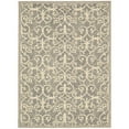 thumbnail image 1 of Nourison  Marina MRN10 Area Rug Silver 5' x 7'6" Floral & Botanical 5' x 8' Beige, 1 of 5