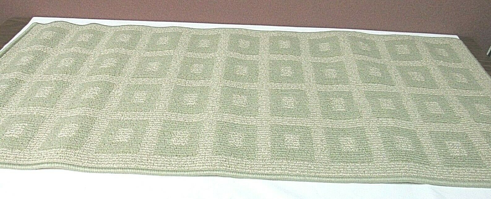 Green Matrix Rug Nourison Matrix 22 X 54 Light Green Rug - Walmart.com