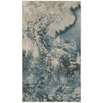 thumbnail image 1 of Nourison Maxell 2'2" x 3'9" Ivory/Teal Modern Indoor Rug, 1 of 8