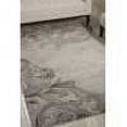 thumbnail image 1 of Nourison Maxell Damask Graphite 3'10" x 5'10" Area Rug, (4x6), 1 of 5