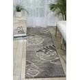 thumbnail image 1 of Nourison Maxell Floral Grey 2'2" x 7'6" Area Rug, (2x8), 1 of 6