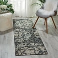 thumbnail image 1 of Nourison Maxell Floral Ivory/Charcoal 2'2" x 7'6" Area Rug, (2x8), 1 of 6