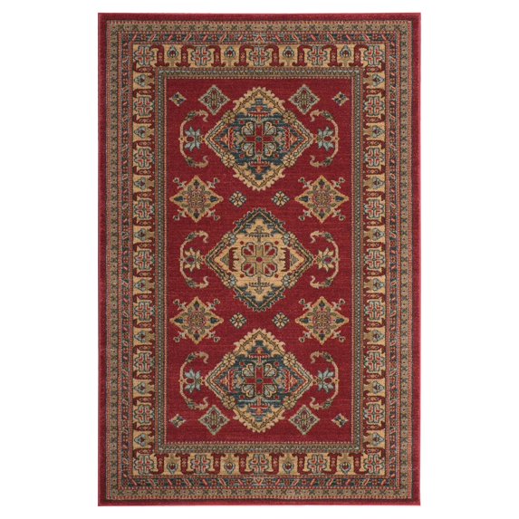 Nourison Maymana Red Area Rug MYN01 2'2" x 7'6"